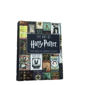 new mini book The Art of Harry Potter Graphic Design hardcover 304 color pages